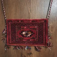 کیف فرش دستبافت سنتی نونو قدیمی و کمیاب