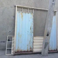 درب حیاط اهنی