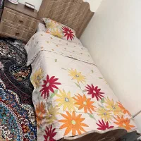 تخت تک نفره بدون پاتختی و تشک