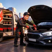 امداد باتری آدرین +تعویض باتری درمحل+تست رایگان