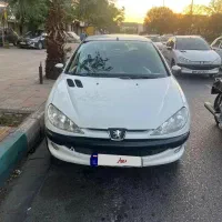 سواری 206 تیپ 6.  سفارشی فرانسوی بدون رنگ عالی