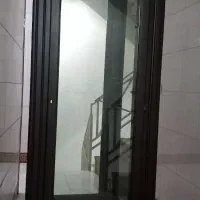 بوفه ویترین چوب