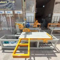 کرمان. دستگاه برش سنگ برا فارسی بر و طولی بر