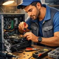 انجام تعمیرات انواع رایانه در محل با پشتیبانی