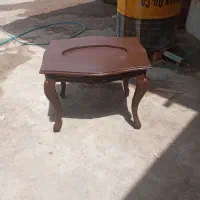 میزعسلی کوچک و میز تلفن
