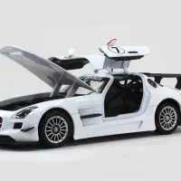 ماکت ماشین فلزی مرسدس بنز SLS مقیاس motormax