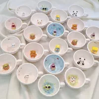 «فنجان سرامیکی دست‌ساز فانتزی