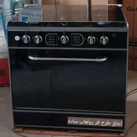 اجاق گاز طرح فر پنج شعله