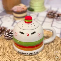 بیگ ماگ اسموتی طرح همبرگر کاملا آکبند