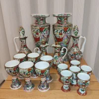 سرویس گل مرغی کاملا نو