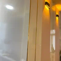 دکور مطب فروشی mdf هایگلس خارجی
