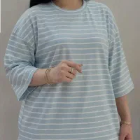 تیشرت باکسی راه راه