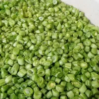 لوبیا خورد شده