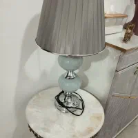 آباژور و میز برنجی