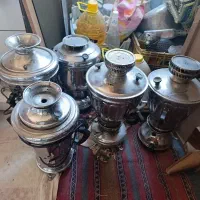 تعدادی سماور برنجی  فروشی قابل معاوضه