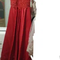 پیراهن شب مجلسی قرمز