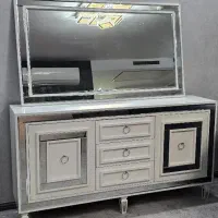 آینه و کنسول فانتزی طرح آینه ای