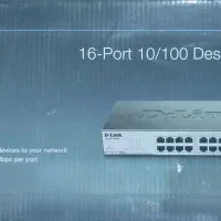 سوییچ 16 پورت D-Link model 10.100