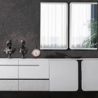 میز کنسول‌های خاص با طراحی Black Wood