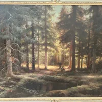 تابلو رنگ روغن قدیمی