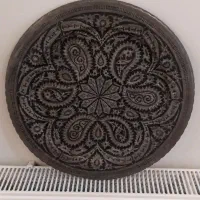 سینی قدیمی قلم کاری مس اصل
