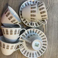 فنجان نعلبکی انتیک قدیمی