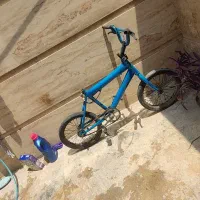 دوچرخه ۱۶ رنگ ابی لاستیک گوشتی قیمت مفت