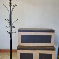 کمد ام دی اف و رخت آویز