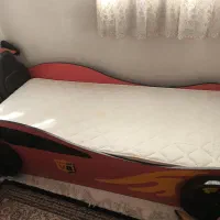 تخت ماشینی همراه کمد