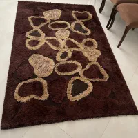 فرش پرزبلند و فرش گل برجسته