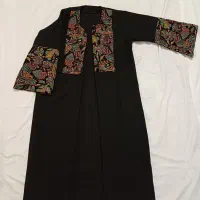 مانتو مجلسی بلند شیک سوزندوزی