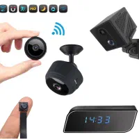 دوربین کوچک مکعبی و بند انگشتی مدل wifi و سیمکارتی
