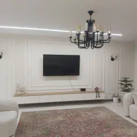 قاب بندی طرح گچبری اجرای انواع تی وی وال