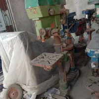 دریل‌ستونی‌‌نیم‌گیربکس‌ مته۳۲‌‌ چلونگر‌سالم‌وآماده