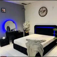 تخت خواب دو نفره شیک  + سونیا )(