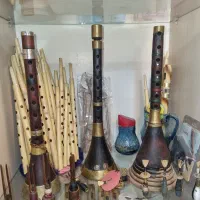 ساز سرنا یا زورنا با قمیش و میل قمیش سرنا سازدهل