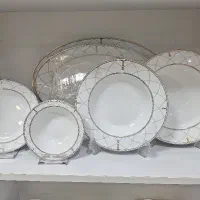 سرویس ۲۸ پارچ چینی زرین رومانا درجه عالی