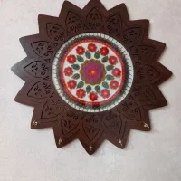 پته جاکلیدی طرح خورشیدی وپته دستمال کاغذی