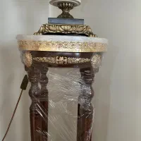 گلمیز آکبند طرح چوب و برنز ۹۰ سانت
