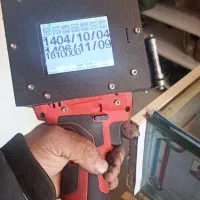 دستگاه تاریخ زن دستی چک پرینتر در حد نو