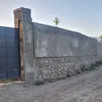 زمین-367-متری-خوروین-دیوارکشی-درب-چاه-آب-و-نهال