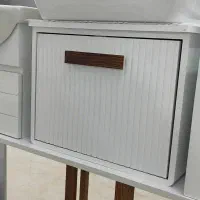 روشویی کابینتی+سنگ+شیرآلات/تمام PVC/ضدآب G5