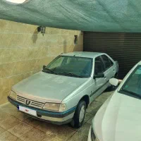 پژو ۴۰۵ نقره‌ای مدل ۸۹ دوگانه فابریک