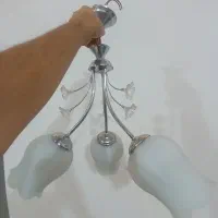 ۳ عدد لوستر سالم و پر نور