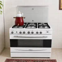 فروش گاز پادیسان ۵شعله فر دار با جوجه گردان