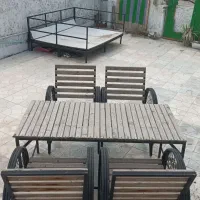 میز و صندلی شیک فضای باز