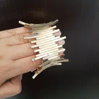 دستبند استیل اصل . رنگ ثابت