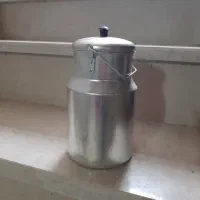 سینی استیل قدیمی و روغن دونی قدیمی