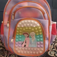 کوله پشتی مدرسه ی دخترانه