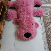 عروسک بزرگ سگ صورتی